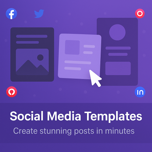 Canva Pro social media templates and design tools